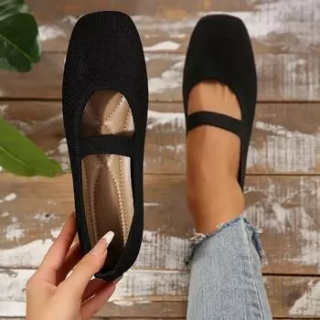 Retro Breathable Work Casual Women s Shoes Shallow Mouth Pointed Toe Shoes Fashionable and Comfortable Mesh Flat Loafers 38 красный