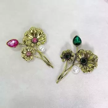 Ретро брошь Баухиния модная изысканная булавка модный универсальный костюм чонсам легкие роскошные аксессуары