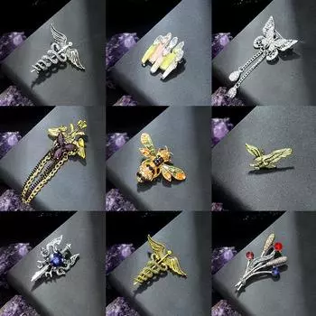 Ретро-брошь-дракон, британская простота, индивидуальный мужской костюм и корсаж для костюма, модные аксессуары высокого класса