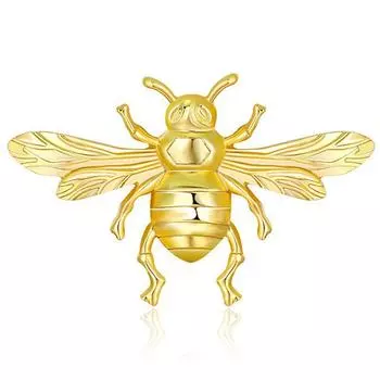 Ретро брошь пчела булавки для женской одежды воротник пальто вечерние украшения аксессуар