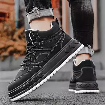 Retro casual Martin boots autumn and winter new British platform tooling boots men s outdoor hiking trend men s shoes 39