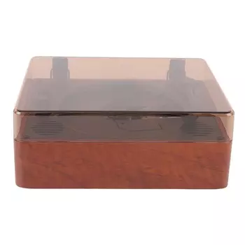 Ретро CD-плеер с Bluetooth для дома, перезаряжаемый портативный настольный CD-плеер с динамиками вишня