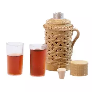 Ретро чайник с открытой крышкой кукольный домик миниатюрная посуда имитация мебели кухонная модель игрушки для декора кукольного дома