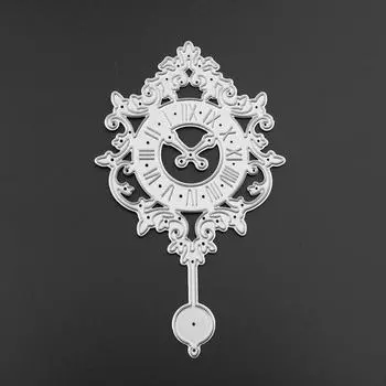 Ретро часы, металлические штампы для резки, скрапбукинг, альбом, бумажные карты, декоративные ремесла, тиснение, высечки