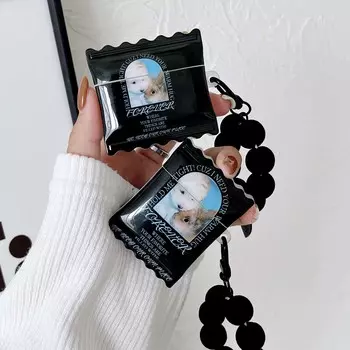 Ретро черный кролик мультяшный брелок с собакой милый 2023 новый чехол для наушников для Apple Airpod Pro 1 3 2 2nd беспроводной Bluetooth Box Cover For Airpods Pro 2ND