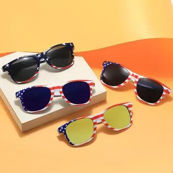 Retro Classic Sunglasses, National Flag Men S And Women S Travel Sunscreen Sunglasses