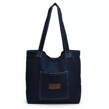 Retro Cowboy Underarm bag Korean Style Leisure Tote Bag Versatile Denim Shoulder Bag Women