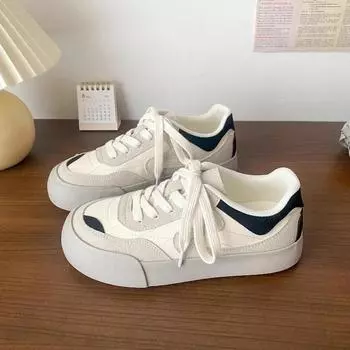 Retro Cowhide Casual Women s Vulcanize Shoes Designer Soft-soled Board Shoes for Women Fashion Light Sports Zapatos De Mujer 35