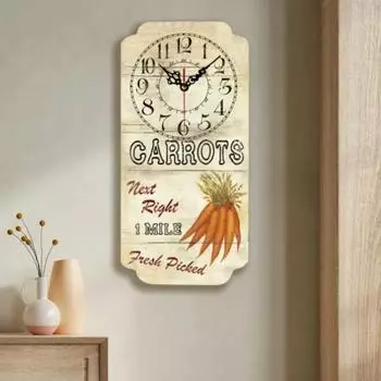 Ретро деревянные тихие настенные часы настенные деревянные ремесленные художественные изделия декор для дома спальни гостиной офиса украшения