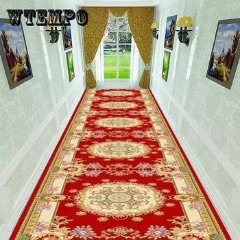 Ретро дворец, традиционный жаккардовый ковер для коридора, прохода дома, нескользящий ковер, крыльцо, вход 80cm*100cm
