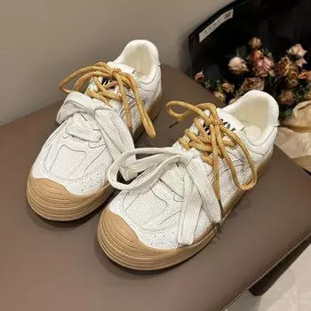 Ретро дышащая женская летняя новая модная универсальная спортивная обувь Cortez для моральных тренировок 35 бежевый