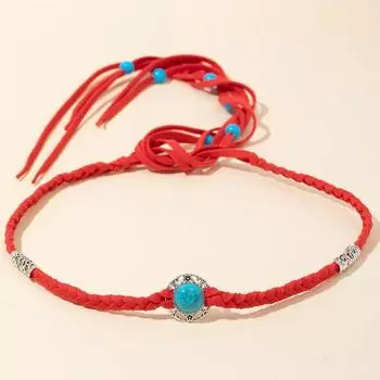 Retro Ethnic Style Headband Ancient Tibetan Dance Hair Accessories Forehead Head Jewelry Gift Style 3