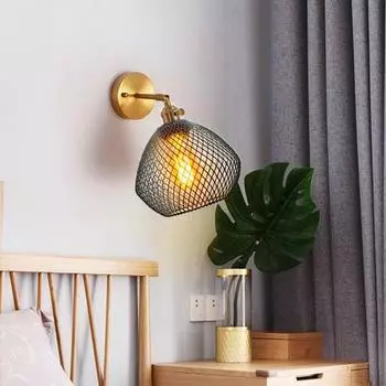 Ретро Европа Америка Стиль Домашнее украшение Классический подвесной абажур Сетчатый шар абажур