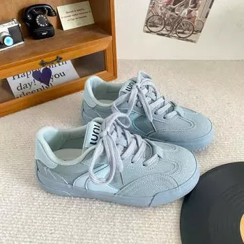 Retro fashion trend platform German training shoes women s 2025 autumn new popular niche design casual sports shoes 35 песочный