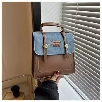 Retro feminine shoulder bag small backpack multifunctional portable summer fashion new fashionable student