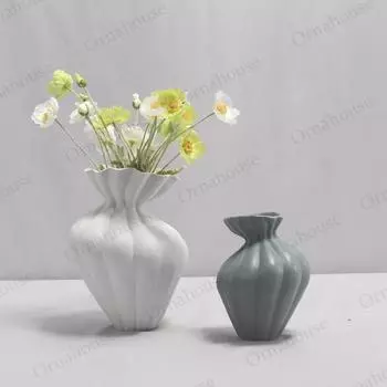 Retro French Style with A Sense of Luxury Minimalism Light Luxury and High-end Creative Antique Ceramic Vase Ornaments