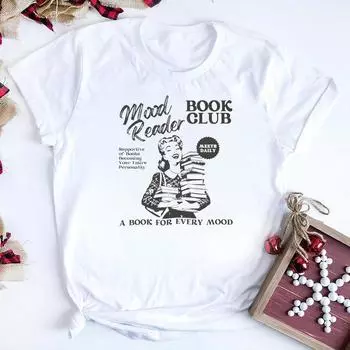 Ретро-футболка для чтения Книжная рубашка Книжный клуб Рубашка для чтения Книжная рубашка для любителей книг Booktok Подарок книжному клубу Забавная рубашка для чтения S
