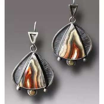 Ретро геометрические кружевные висячие серьги в стиле бохо, этнические треугольные серьги с каплями воды, серьги из камня из смолы для женщин, обручальное кольцо, ювелирные изделия