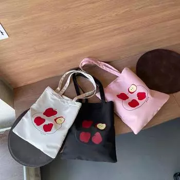 Ретро-холщовая сумка женская сумка через плечо классные сумки для девочек сумки-шопперы для женщин дизайнерские сумки сумка для покупок one size чёрный