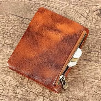 Ретро и простая сумка для хранения, универсальный кошелек для монет, мужская и женская ручная мини-сумка для карт