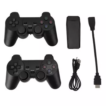 Ретро игровая консоль с предустановленными 20000 играми 2 People Match 4K HD игровая приставка перезаряжаемая 2.4GHz Wir