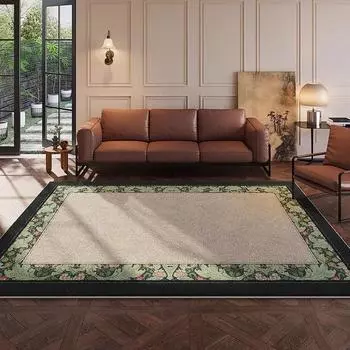 Ковер из искусственного кашемира в стиле ретро, мягкий диван для гостиной, коврик для журнального столика, одеяло для спальни, ковер для балкона, коврик для гардеробной 800MMx1600MM