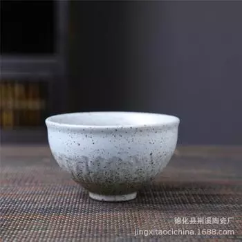 Ретро Керамическая Чайная Чашка Грубая Керамика Чайная Чашка Ручной Работы Чайная Пиала Домашняя Мастерская Чашка Одинарная Чашка Керамическая Чашка для Кунг-Фу