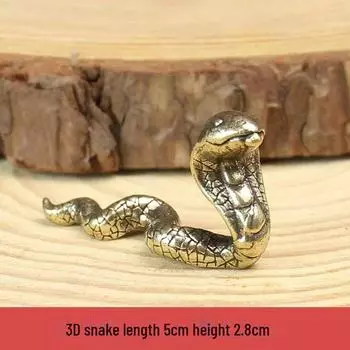 Ретро китайские зодиакальные латунные украшения в стиле мультфильма - изделия из бронзы и металла в античном стиле