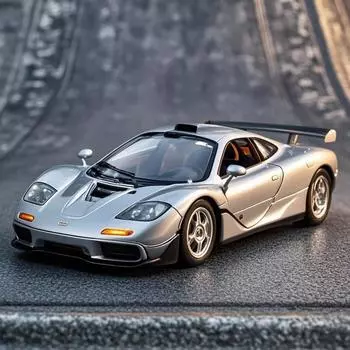 Ретро Классика 1993 McLaren F1 Supercar Match Version 5 дюймов Металлический Автомобиль Моделирование Литой И Игрушечный Автомобиль RMZ City 1:36 Подарки на День Рождения из сплава
