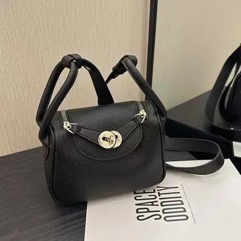 Ретро кожаные маленькие сумки через плечо для женщин сумки повседневные и простые женские модные сумки через плечо сумка-подушка летняя новинка