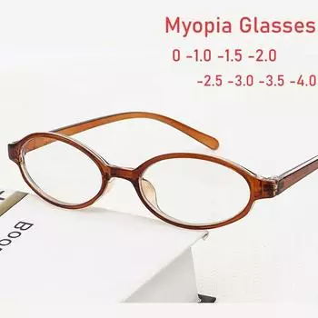 Ретро красные, зеленые овальные очки в маленькой оправе, очки с защитой от синего света, женские очки для близорукости, законченные очки для близорукости, диоптрийные очки 0