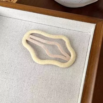 Ретро Красочные Флокированные Полые Облака Заколки для Волос для Женщин Девочек Милые Заколки Вельветовые Заколки Модные Аксессуары для Волос Новые