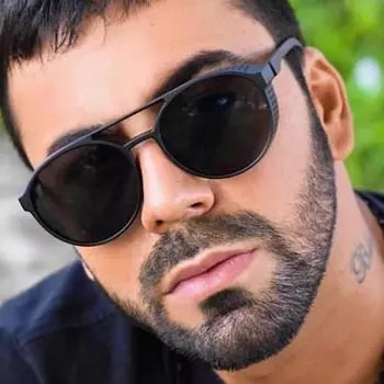 Ретро круглые солнцезащитные очки в стиле стимпанк мужские очки с боковой защитой пластиковая оправа готические зеркальные линзы солнцезащитные очки мужские