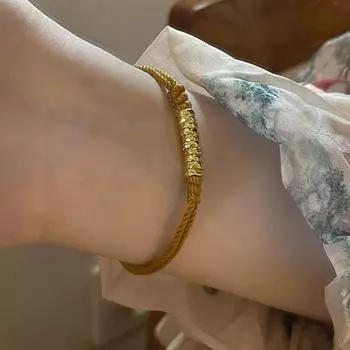 Ретро круглый бисер плетеный браслет модный дизайн унисекс плетеный браслет дружба подарки аксессуар