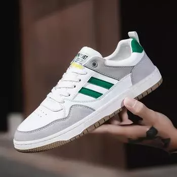 Retro Lace-Up Flats Tenis Masculino Sneakers 2024 New Men Breathable Casual Men Vulcanized Shoes Comfortable Walking Shoes 38