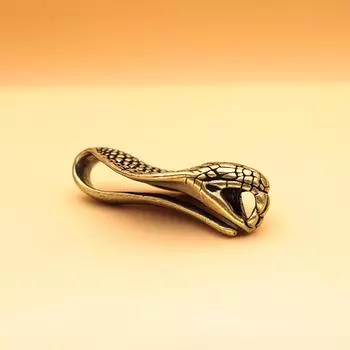 Ретро латунные подвески-кобры кулон Diy брелок фигурки животных украшения изготовление ювелирных изделий украшения подарки