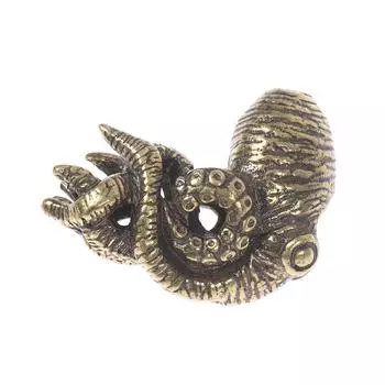 Ретро латунный кулон в виде осьминога с морскими животными, браслеты из паракорда, ожерелье, аксессуары кофейный