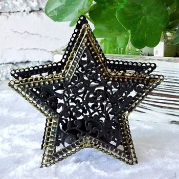 Ретро легкий чайный подсвечник, канделябр, держатель, фонарь для дома и сада, украшения для лужайки и патио