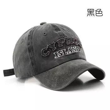 Retro Letter Embroidery Baseball Caps Spring Summer Men Women Cotton Adjustable Casual Hat Sun Hats Y2k Hat