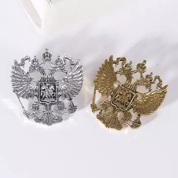 Ретро Личность Мода Мужская Брошь Сплав Бриллиант Корсаж Блейзер Одежда Булавка серебряный