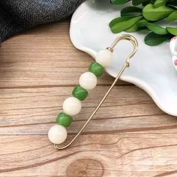 Retro literary Bodhi brooch lotus flower versatile coat cardigan pin simple temperament shawl silk scarf buckle with jewelry