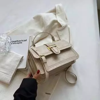 Ретро маленькая сумка женская модная сумка модная маленькая квадратная сумка сумка через плечо