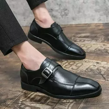 Retro Man Casual Shoe Fashion 2024 Leather Shoes For Men Luxury Sale Size 45 2024 New Arrivals Adults Elegant Low Price On 38