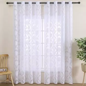 Ретро-марлевые шторы, легкая роскошь, кружево мечты, домашняя гостиная, спальня, балконная перегородка, шторы, занавески и шторы без перфорации 140*160 белый