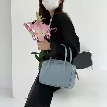 Ретро масляно-вощеная кожа женские сумки-мессенджеры летние новые женские повседневные сумки-тоут модные женские повседневные сумки через плечо 27x18x6.5cm синий