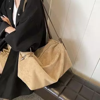 Ретро матовая маленькая сумка-тоут для женщин сумки через плечо подмышечные сумки женские дизайнерские сумки фитнес-сумки сумки через плечо one size чёрный