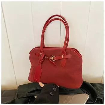 Ретро матовая женская сумка универсальная сумка через плечо повседневная дорожная сумка рабочая сумка большой вместимости новинка осень и зима