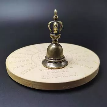 Ретро медный колокольчик в виде колокольчиков из меди, латунные поделки, литье под давлением, падающие колокольчики из тибетской бронзы, идеи для тибетских бронзовых колокольчиков, подвеска в виде медного колокольчика