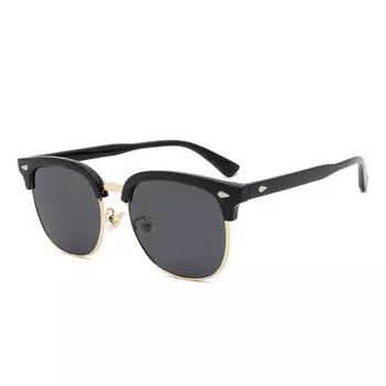 Retro Mens Design Frame Polarized Sunglasses Summer Outdoor Sun Uv Protection StyleA