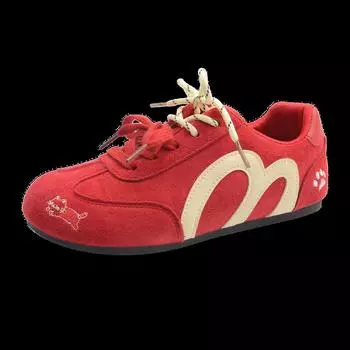 Retro mesh breathable German training shoes women s 2025 summer new flat baseplate shoes fashionable platform sports Forrest Gump women s shoes 35